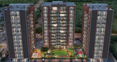 Image of 1705 Sq.ft 3 BHK Apartment / Flat for sale in Pal, Surat for Rs. 8241000