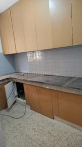 Kitchen Image of 1100 Sq.ft 2 BHK Apartment / Flat for rent in Pink Apartments, Sector 18 Dwarka New Delhi for Rs. 30000