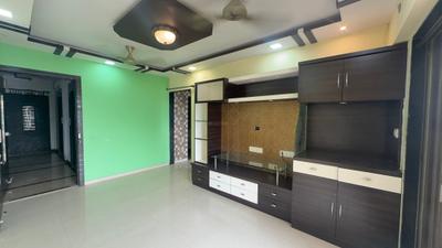 Living Room Image of 585 Sq.ft 1 BHK Apartment / Flat for rent in Cosmos Jewels, Thane West Thane for Rs. 25000