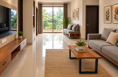 Hall Image of Countryside Raindance Apartment-C204-Electronic City in Electronic City, Bengaluru