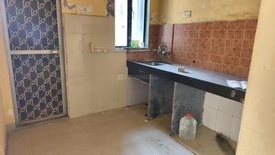 Kitchen Image of 575 Sq.ft 1 BHK Apartment / Flat for sale in Kavya Hill View, Kasarvadavali Thane for Rs. 4900000