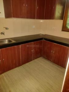 Kitchen Image of 1200 Sq.ft 2 BHK Builder Floor for rent in Gomti Nagar Lucknow for Rs. 18000