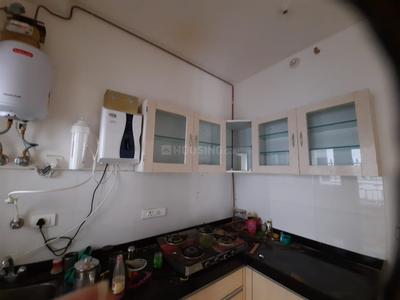 Kitchen Image of 650 Sq.ft 1 BHK Apartment / Flat for rent in Godrej Infinity, Mundhwa Pune for Rs. 30000