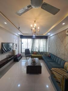 Hall Image of 1385 Sq.ft 2 BHK Apartment / Flat for rent in Raghuvir Symphony, Althan Surat for Rs. 35000