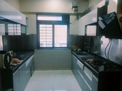 Kitchen Image of 1500 Sq.ft 4 BHK Apartment / Flat for rent in Mulund West Mumbai for Rs. 110000