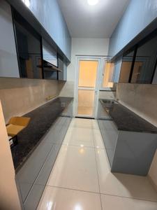 Kitchen Image of 1060 Sq.ft 2 BHK Apartment / Flat for rent in SNN Raj Serenity Phase 2, Akshayanagar Bengaluru for Rs. 43000