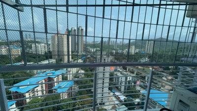 Balcony Image of 1080 Sq.ft 3 BHK Apartment / Flat for rent in Rosa Bella, Hiranandani Estate Thane for Rs. 65000