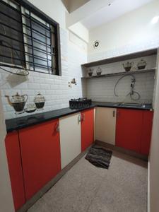 Kitchen Image of 1200 Sq.ft 1 BHK Apartment / Flat for rent in S.G. Palya Bengaluru for Rs. 22000