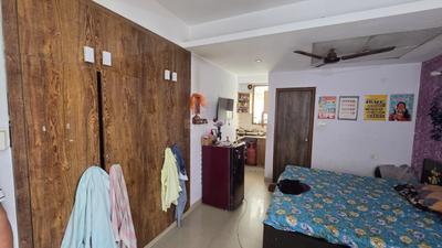 Bedroom Image of 400 Sq.ft 1 RK Builder Floor for rent in Vipul World, Sector 48 Gurgaon for Rs. 20000