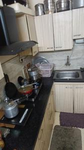 Kitchen Image of 750 Sq.ft 2 BHK Duplex for sale in Talawali Chanda Indore for Rs. 4000000