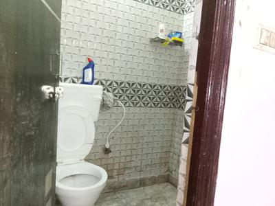 Bathroom Image of 350 Sq.ft 1 RK Builder Floor for rent in Nawada New Delhi for Rs. 6500