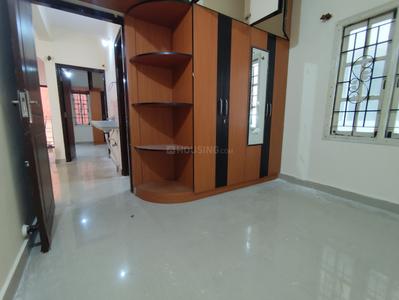 Bedroom Image of 1000 Sq.ft 2 BHK Builder Floor for rent in New Tippasandra Bengaluru for Rs. 40000