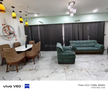 Hall Image of 2000 Sq.ft 3 BHK Apartment / Flat for rent in The Gate, Raysan Gandhinagar for Rs. 50000