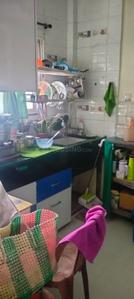 Kitchen Image of 600 Sq.ft 1 BHK Apartment / Flat for rent in Kondhwa Pune for Rs. 20000