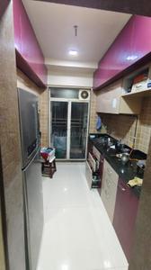 Kitchen Image of 695 Sq.ft 1 BHK Apartment / Flat for sale in Shivshankar Shivram Solitaire, Bhandup West Mumbai for Rs. 9829286