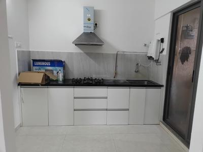 Kitchen Image of 990 Sq.ft 2 BHK Apartment / Flat for rent in Pride World City, Lohegaon Pune for Rs. 26000