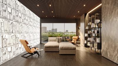 Hall Image of 9903 Sq.ft 5 BHK Apartment / Flat for sale in Swati Senor, Ambli Ahmedabad for Rs. 108933000