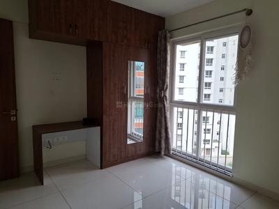 Bedroom Image of 1300 Sq.ft 2.5 BHK Apartment / Flat for rent in SNN Raj Greenbay, Doddanagamangala Bengaluru for Rs. 60000