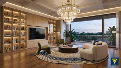 Hall Image of 1234 Sq.ft 3 BHK Apartment / Flat for sale in Bhawani Inara, New Town Kolkata for Rs. 16000000