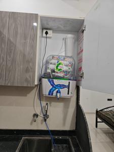 Kitchen Image of 500 Sq.ft 1 BHK Independent House for rent in Noida Extension Greater Noida for Rs. 12000
