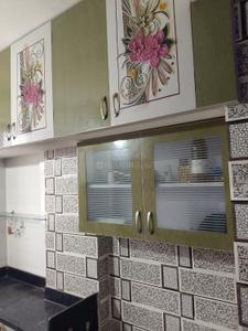 Kitchen Image of 1200 Sq.ft 1 BHK Apartment / Flat for rent in Sargasan Gandhinagar for Rs. 15000