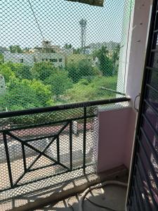 Balcony Image of 1200 Sq.ft 2 BHK Apartment / Flat for rent in Jain Ashraya Apartment, Virugambakkam Chennai for Rs. 45000