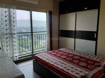 Bedroom Image of 910 Sq.ft 2 BHK Apartment / Flat for rent in Rustomjee Urbania Astraea, Thane West Thane for Rs. 47000
