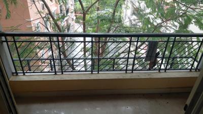 Balcony Image of 1150 Sq.ft 3 BHK Apartment / Flat for rent in Siddha Pines Apartments, Rajarhat Kolkata for Rs. 26500