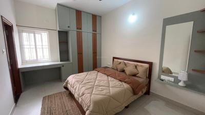 Bedroom Image of 1200 Sq.ft 2 BHK Builder Floor for rent in BTM Layout Bengaluru for Rs. 57999