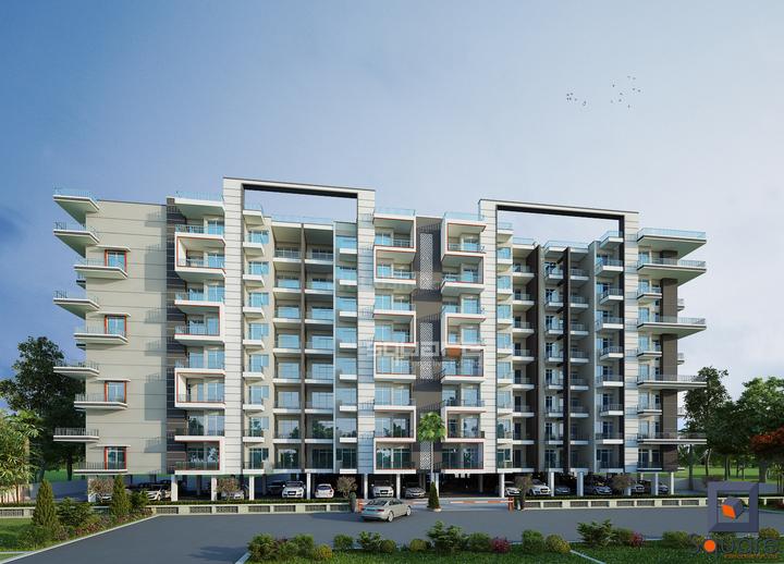 Image of 1225 Sq.ft 2 BHK Apartment / Flat for sale in Resizone Paradise Greens, Majra, Dehradun for Rs. 6100000