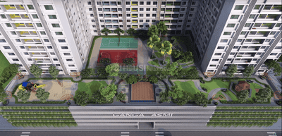Image of 971 Sq.ft 2 BHK Apartment / Flat for sale in Goel Ganga Asmi, Wakad, Pune for Rs. 6500000