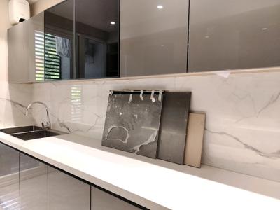 Kitchen Image of 380 Sq.ft 1 RK Builder Floor for rent in Sector 46 Gurgaon for Rs. 22000