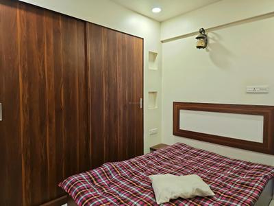 Bedroom Image of 1450 Sq.ft 3 BHK Apartment / Flat for rent in Mainland Valencia, Wagholi Pune for Rs. 29500