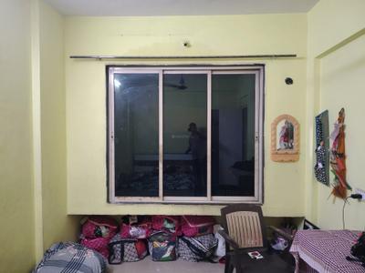 Bedroom Image of 700 Sq.ft 1 BHK Apartment / Flat for rent in Puraniks Home Town E , Kasarvadavali Thane for Rs. 16500