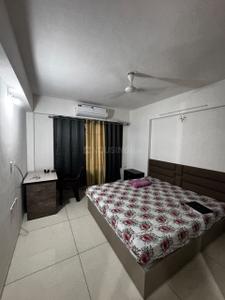 Bedroom Image of 4287 Sq.ft 4 BHK Penthouse for rent in Shivalik Green View, Shantigram Ahmedabad for Rs. 120000
