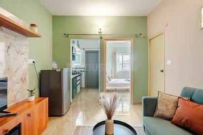 Living Room Image of 450 Sq.ft 1 BHK Independent House for rent in Whitefield Bengaluru for Rs. 30000