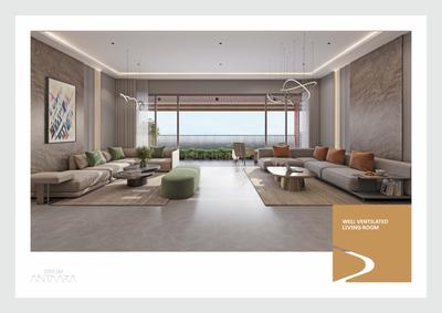 Hall Image of 2700 Sq.ft 3 BHK Apartment / Flat for sale in K3 Orium Antaara, Vaishno Devi Circle Ahmedabad for Rs. 14099400