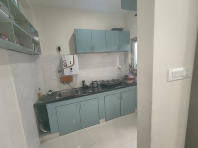 Kitchen Image of 950 Sq.ft 1 BHK Apartment / Flat for rent in Gachibowli Hyderabad for Rs. 25000