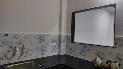 Kitchen Image of 900 Sq.ft 2 BHK Builder Floor for rent in Silver Star City, Silicon City Indore for Rs. 12000