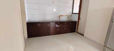 Kitchen Image of 1890 Sq.ft 3 BHK Apartment / Flat for rent in Nia Nami Riverside 46, Raysan Gandhinagar for Rs. 25000