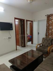 Living Room Image of 828 Sq.ft 2 BHK Apartment / Flat for rent in Windlass River Valley, Kuwan Wala Dehradun for Rs. 19000