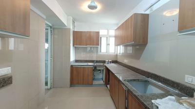 Kitchen Image of 2100 Sq.ft 3 BHK Apartment / Flat for sale in Emaar Commonwealth Games Village, Pandav Nagar New Delhi for Rs. 75000000