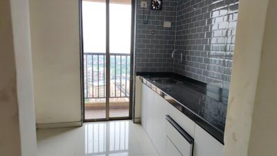 Kitchen Image of 650 Sq.ft 1 BHK Apartment / Flat for sale in Raunak City, Kalyan West Kalyan for Rs. 4800000