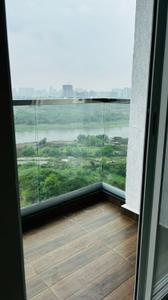 Balcony Image of 1600 Sq.ft 3 BHK Apartment / Flat for rent in Vilas Yashwin Orizzonte, Chokhi Dhani Pune for Rs. 55000