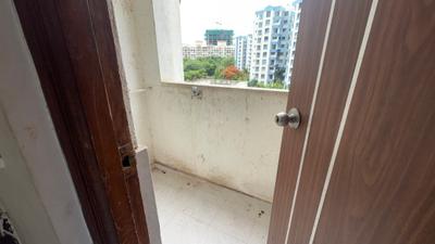 Balcony Image of 682 Sq.ft 1 BHK Apartment / Flat for rent in Gera Park View, Kharadi Pune for Rs. 28000