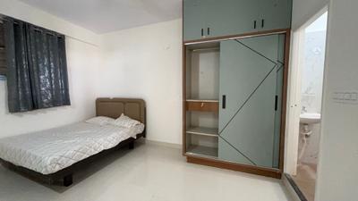Bedroom Image of 600 Sq.ft 1 BHK Builder Floor for rent in Bhoganhalli Bengaluru for Rs. 25000