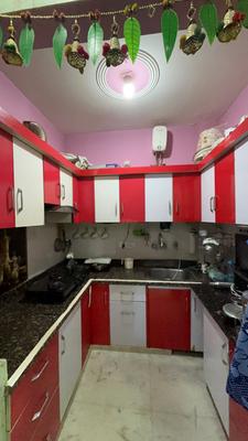 Kitchen Image of 630 Sq.ft 2 BHK Builder Floor for sale in Adarsh Nagar New Delhi for Rs. 7000000