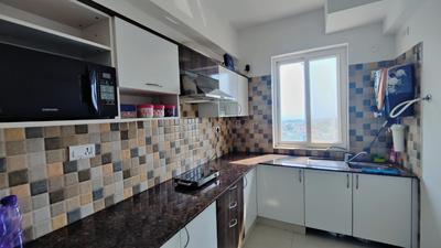 Kitchen Image of 800 Sq.ft 1 BHK Apartment / Flat for sale in Pacific Golf Estate, Kulhan Dehradun for Rs. 9500000