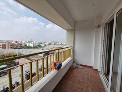 Balcony Image of 1077 Sq.ft 2 BHK Apartment / Flat for sale in Sholinganallur Chennai for Rs. 8600000