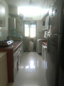 Kitchen Image of 1250 Sq.ft 2 BHK Apartment / Flat for sale in Lokhandwala Highland, Kandivali East Mumbai for Rs. 18000000